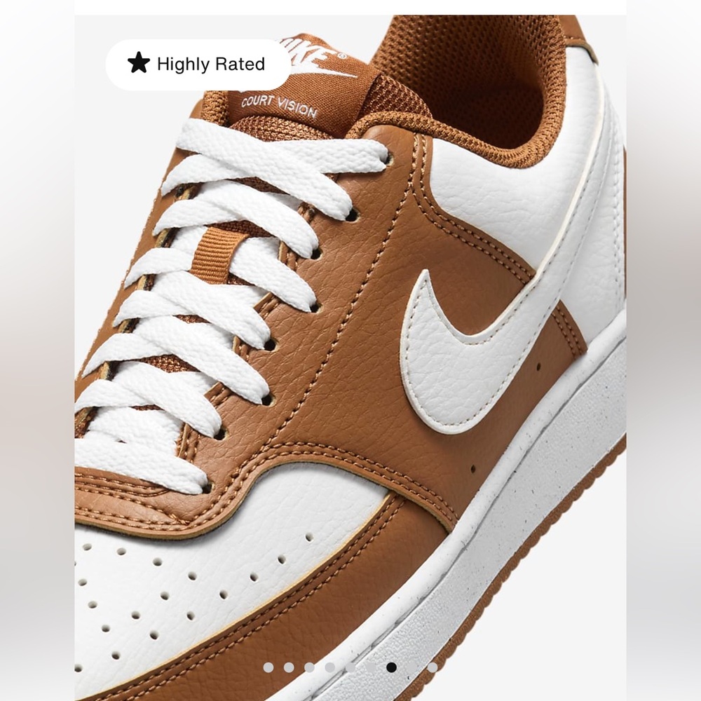 Nike Court Vision Low Next Nature Unisex Size 8 men Size 10 women. Brand new!